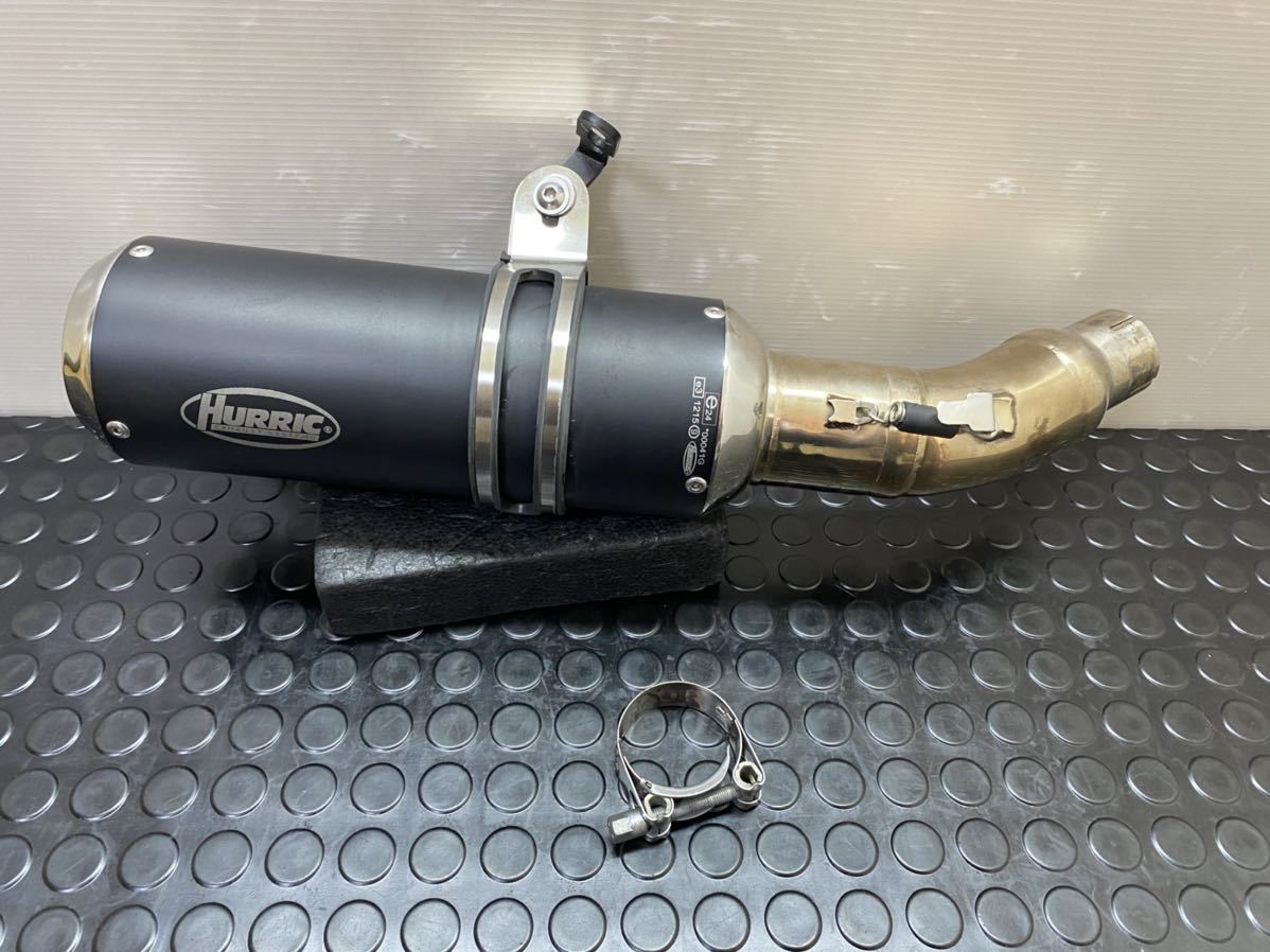 HURRIC Pro 0 スリップオンマフラー GSX マットブラック SUZUKI 