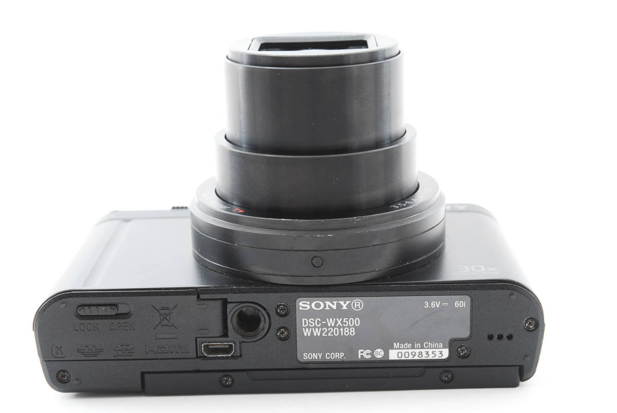 極上品SONY ソニー Cyber-shot DSC-WX350 デジタルカメラ SONY