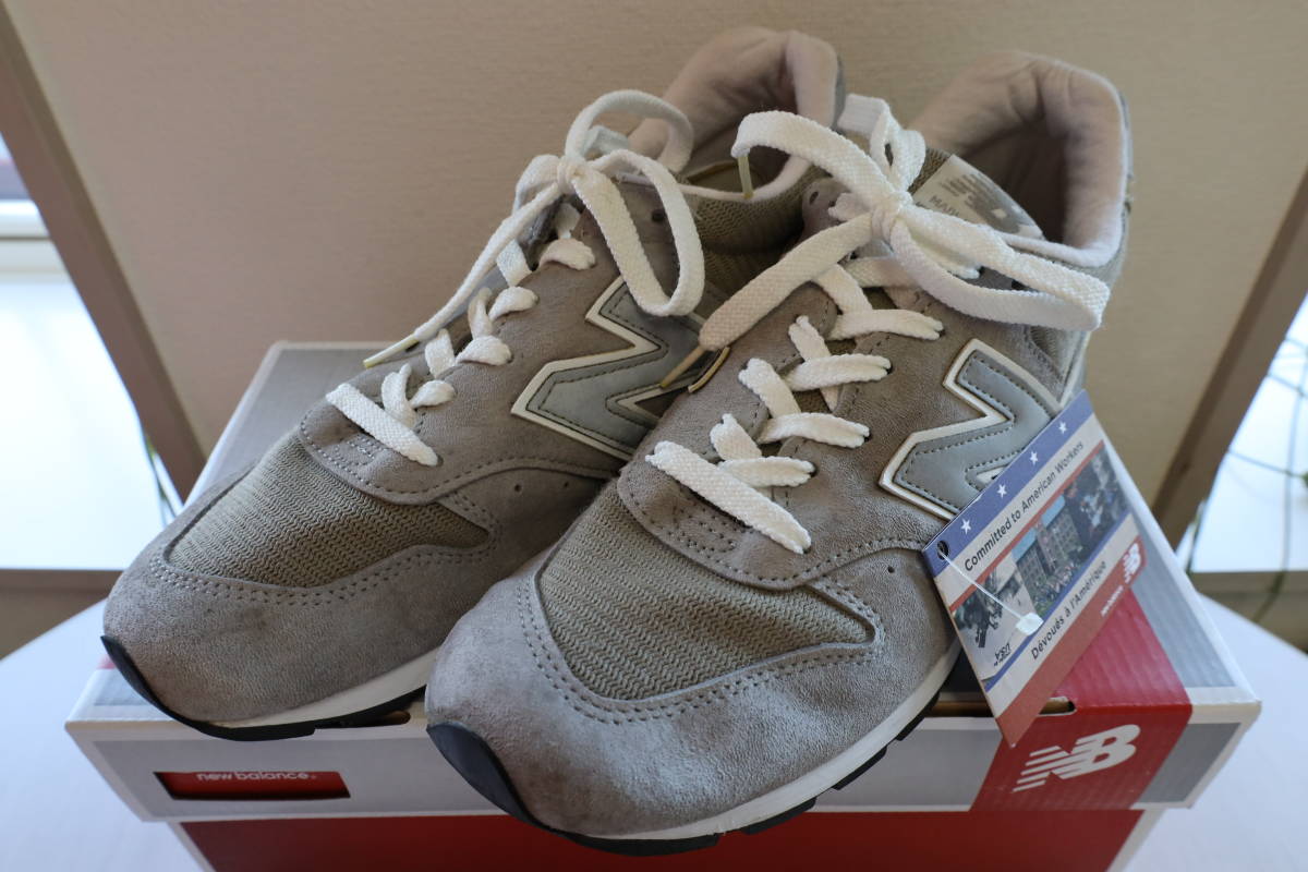 NEW BALANCE M996 ニューバランス スウェード グレー USA 9 UK 8 1/2 