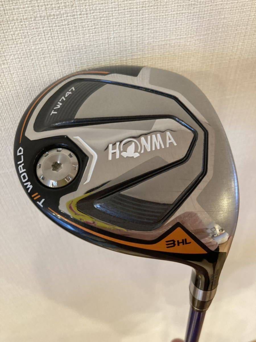 美品♪ ホンマ TW747 FW 3W（HL） 16.5° VIZARD FP 6S