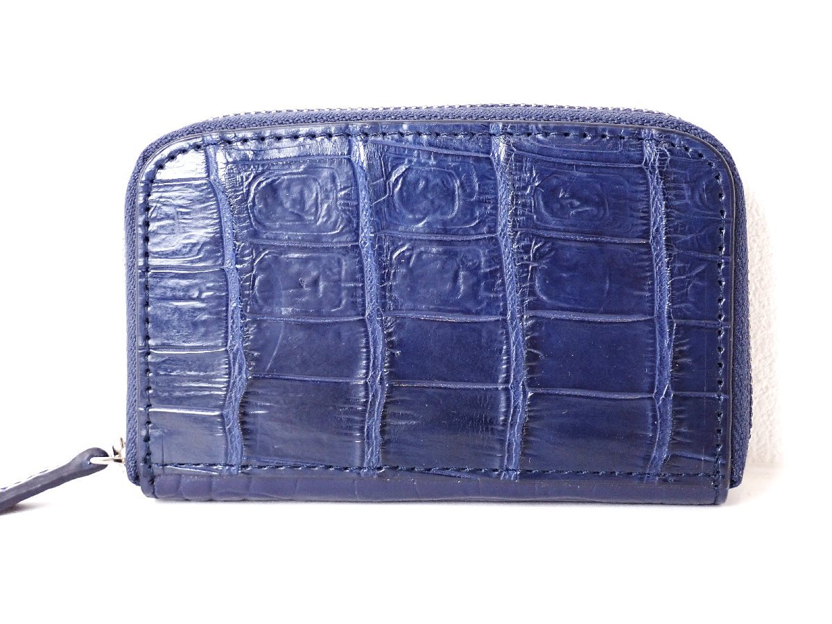 新品　クロコダイル コインケース　カードケース　財布　メンズ