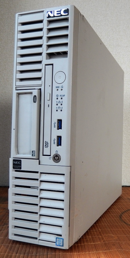 NEC Express5800/T110i-S(水冷モデル) Xeon E3-1220v6/8GB/1.8TB