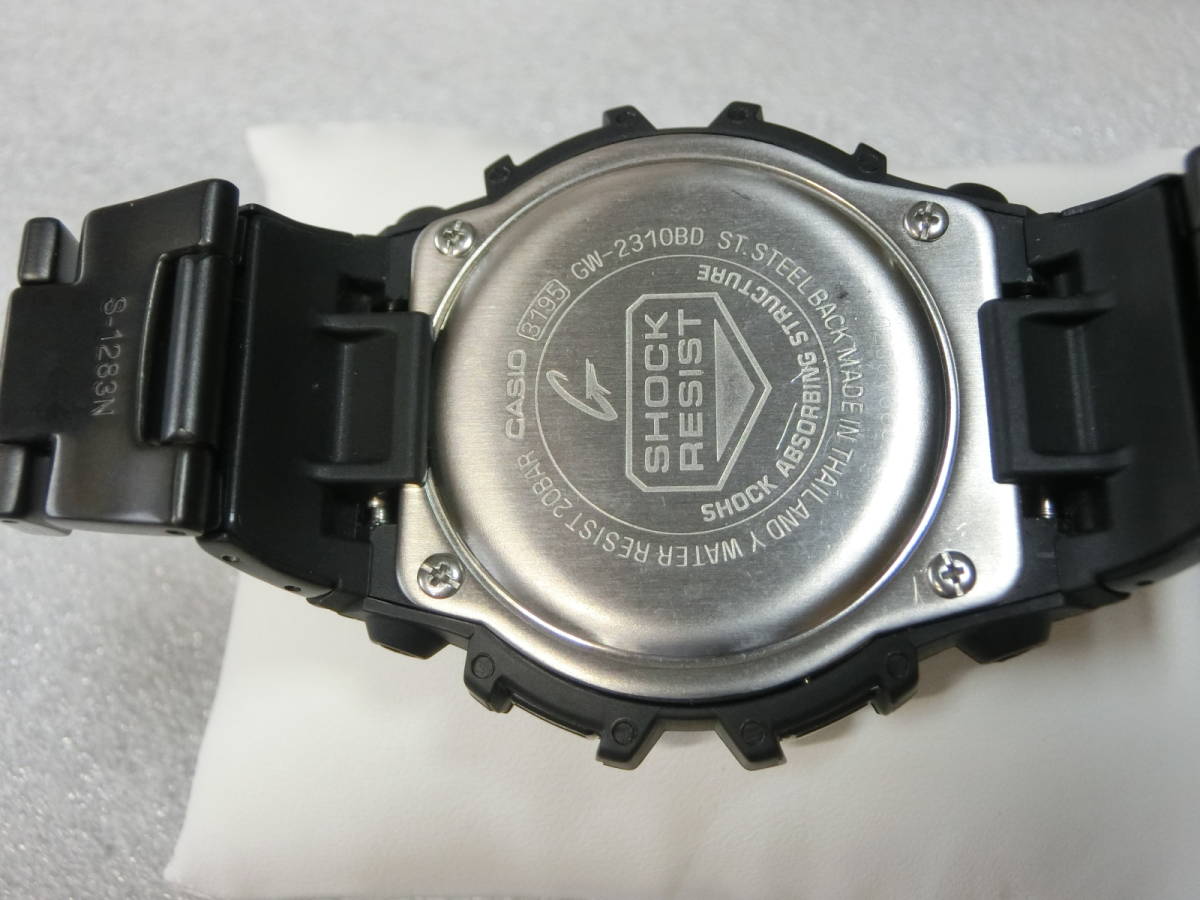 ☆G-SHOCK ブラック×ゴールドS 電波ソーラー (GW-2310BD-1GJF)(G-SHOCK 