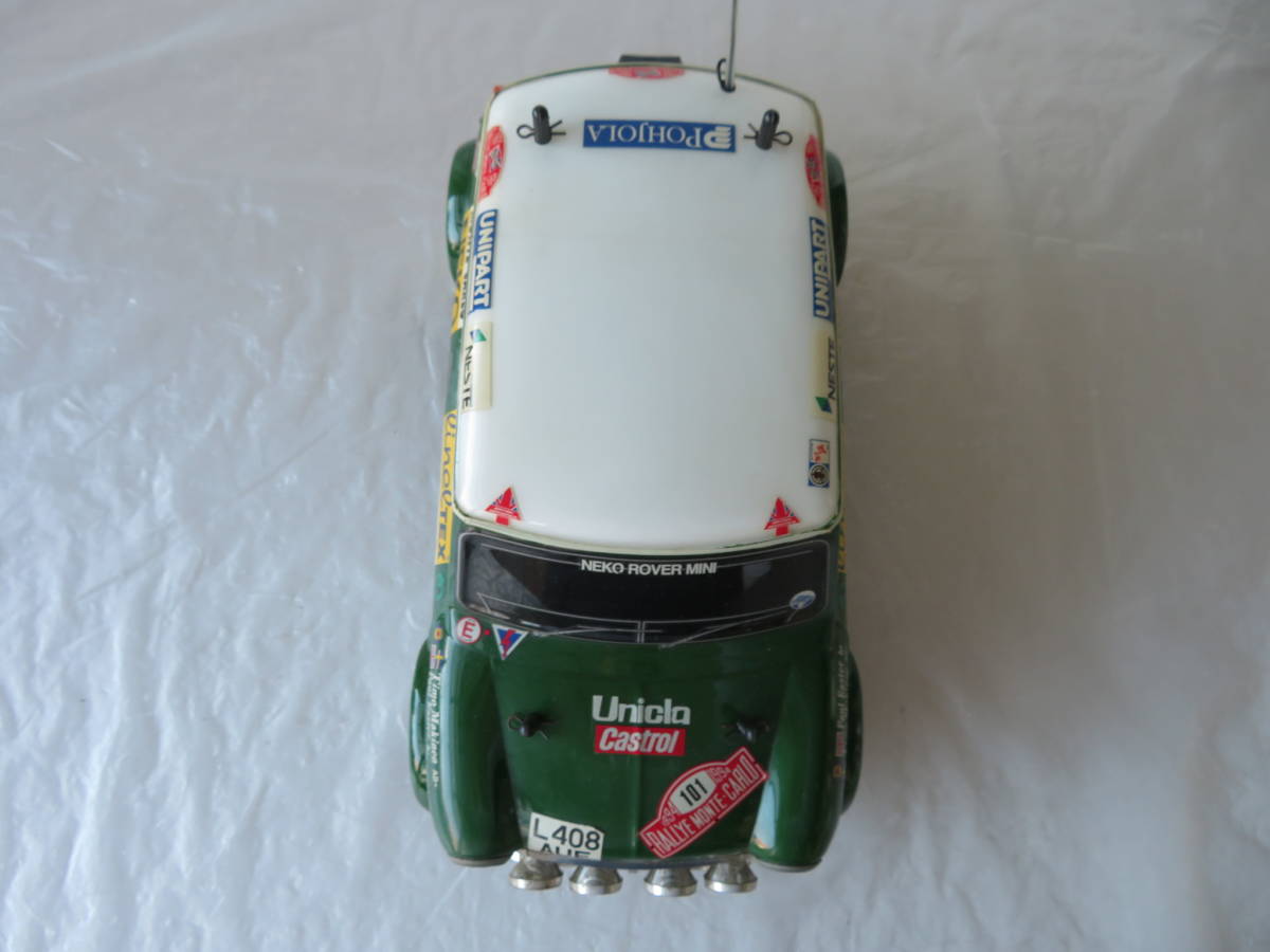 B.【TAMIYA】ROVER MINICOOPER 1/10電動RC.FFレーシングカー ローバー
