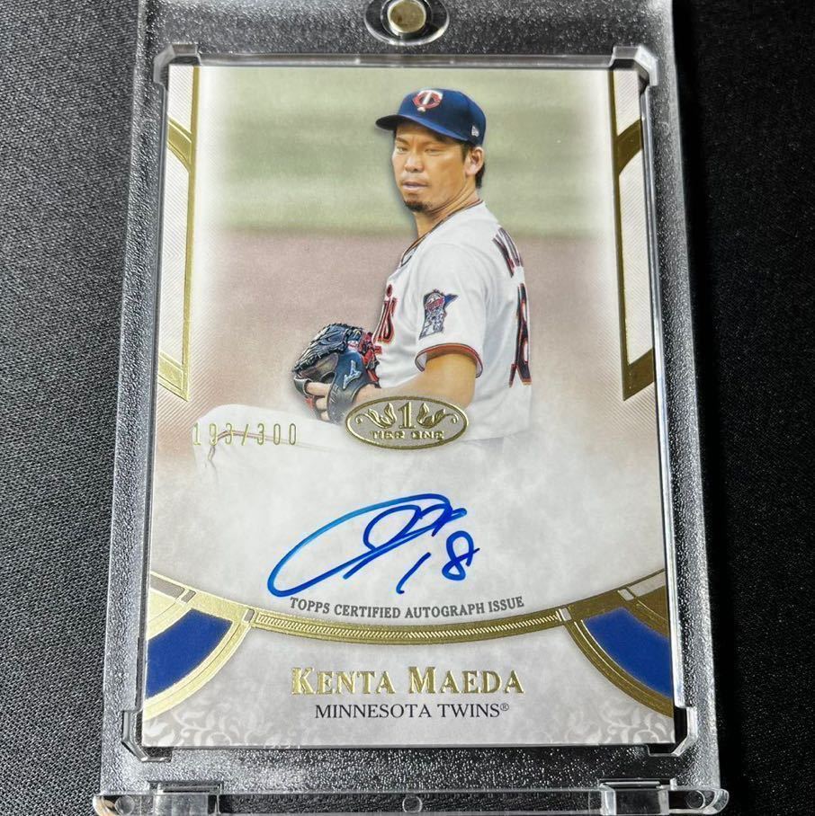 300枚限定 2021 Topps Tier One 前田健太 直筆サインカード 直書き No.PPA-KEM ツインズ