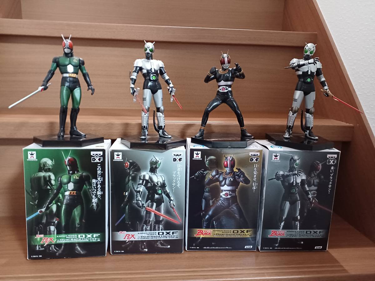仮面ライダーシリーズ DXF dual solid heroes 仮面ライダーBLACK RX