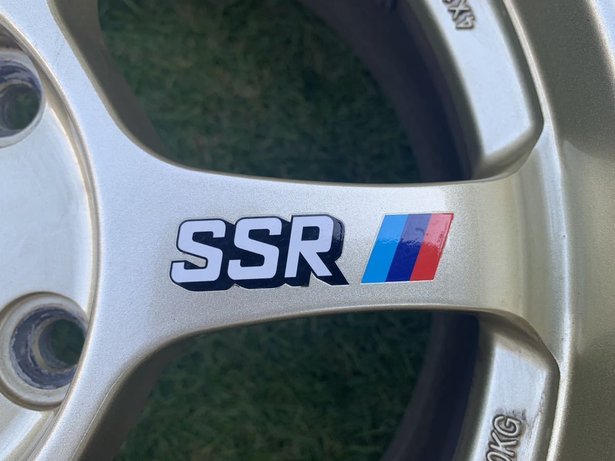 ☆4本セット美品☆SSR TYPE-C TANABE SPEEDSTAR 15インチ ホイール 5穴 