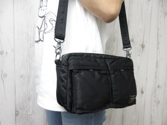 極美品 PORTER ポーター ショルダーバッグ ウエストポーチ バッグ 