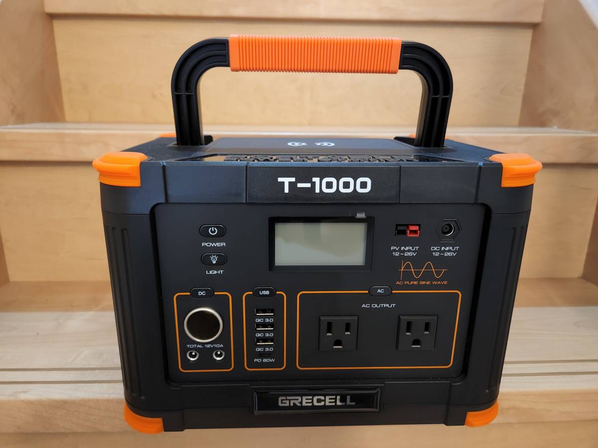 GRECELL ポータブル電源 大容量 1000W新品未使用品 GRECELL ポータブル