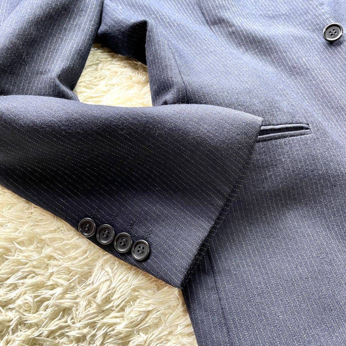 希少Lサイズ!! ヒューゴボス 2ピース HUGO BOSS スーツ カシミヤウール 
