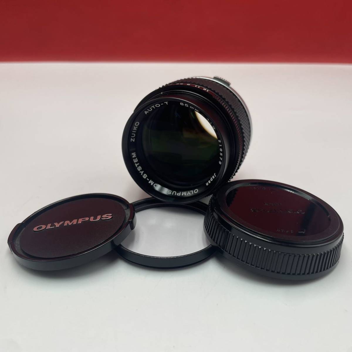 ☆A OLYMPUS OM-SYSTEM ZUIKO AUTO-T 85mm F2 カメラレンズ 単焦点