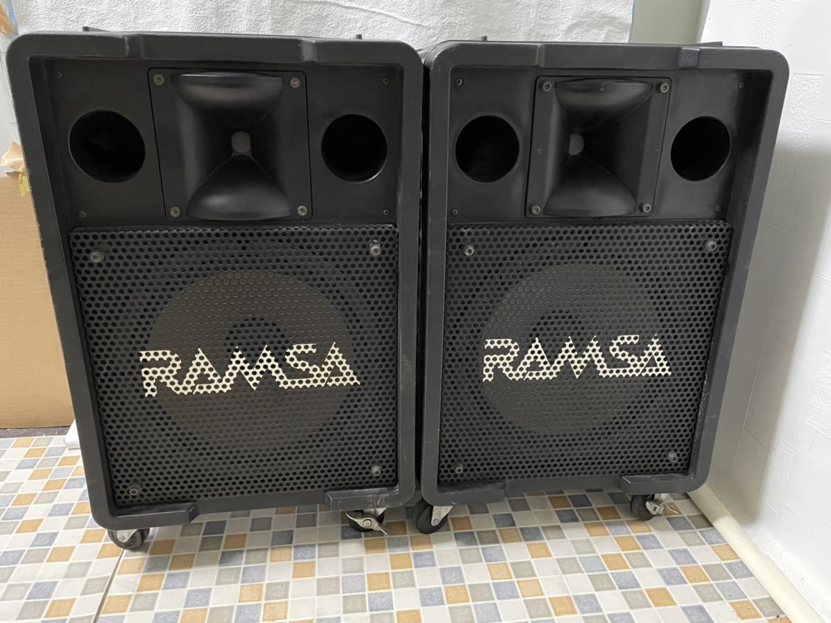 RAMSA WS-A200 National ナショナル スピーカーシステム 音出しOK