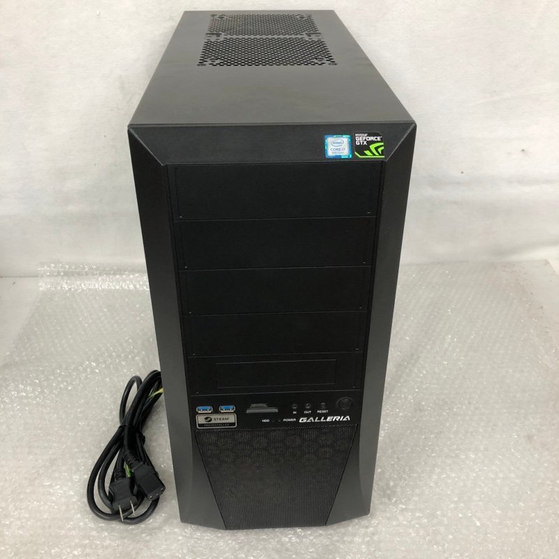 Thirdwave GALLERIA XT デスクトップPC Win10 Home Core i7-9700 3.00