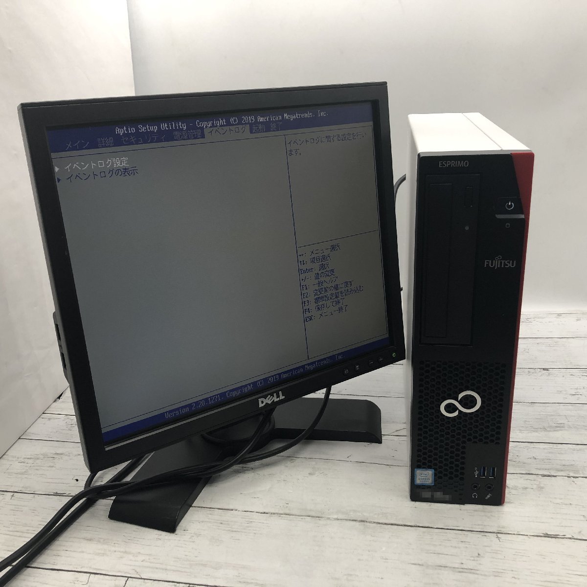 富士通 ESPRIMO D588/B Core i5 9500 3.00GHz/4GB/256GB(SSD