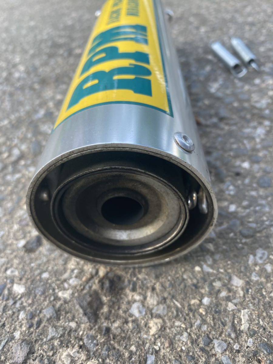 CBX400F CBX550F CBR400F アルミ マフラー プロタッチ ワルツ機械 RPM 