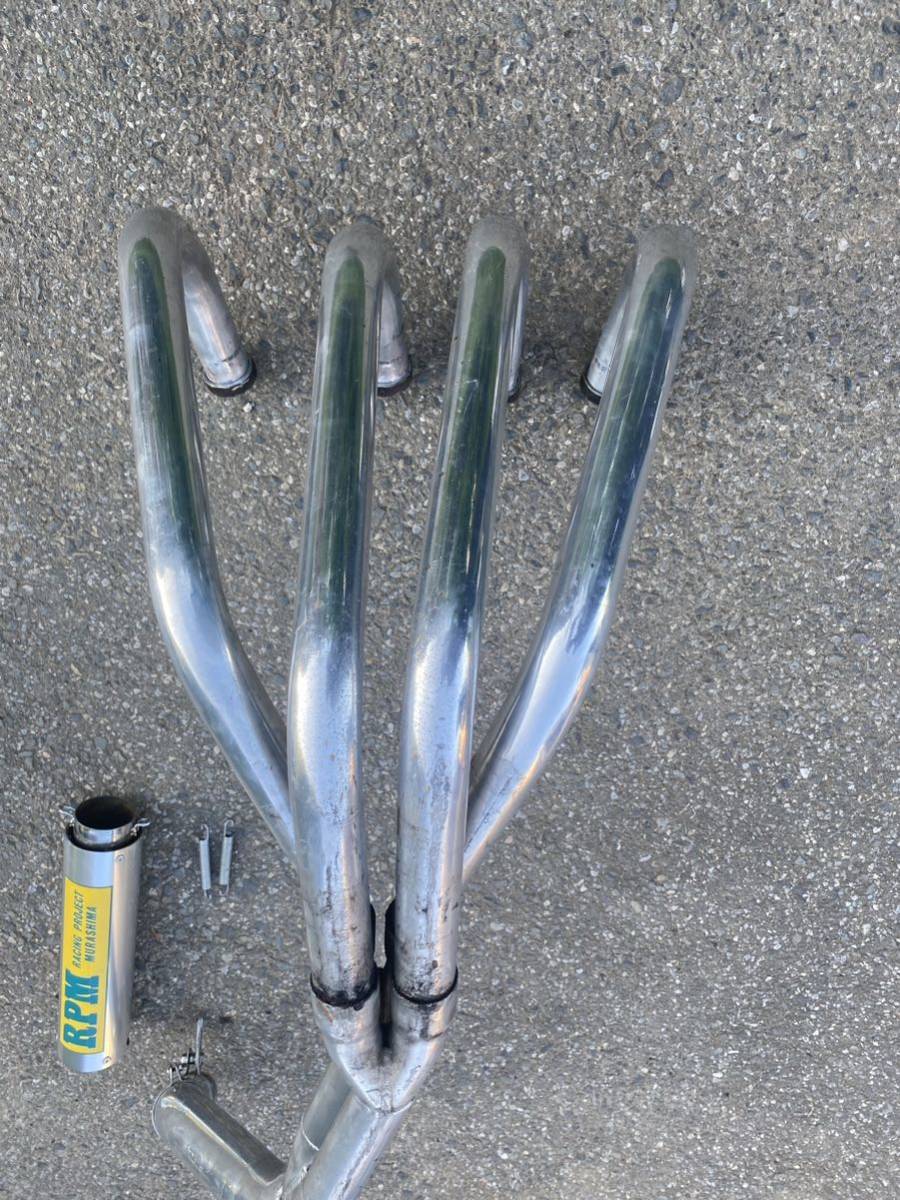 CBX400F CBX550F CBR400F アルミ マフラー プロタッチ ワルツ機械 RPM 