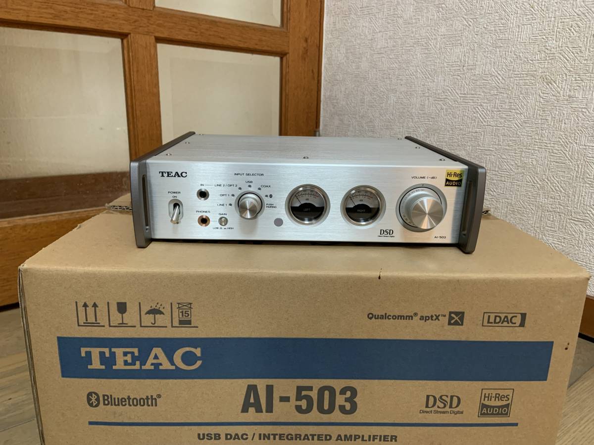 TEAC ティアック AI-503 プリメインアンプ DAC リモコン付 TEAC AI-503