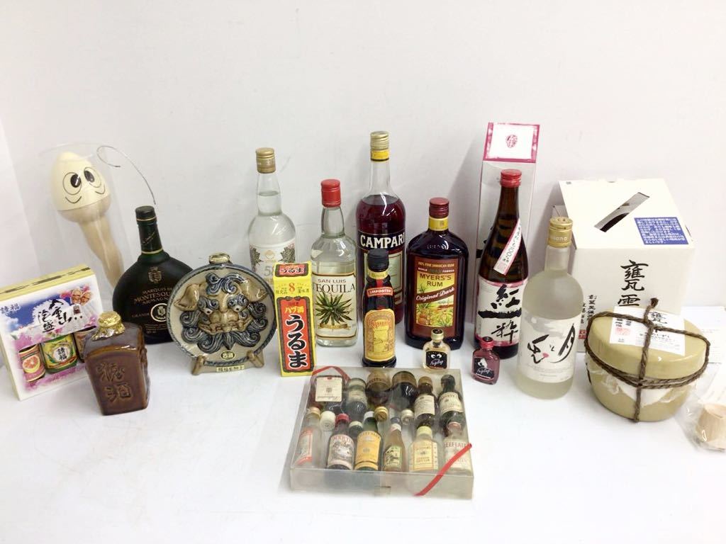 お酒 まとめ 焼酎 かめしずく 紅一粋 月と兎 リキュール スピリッツ 