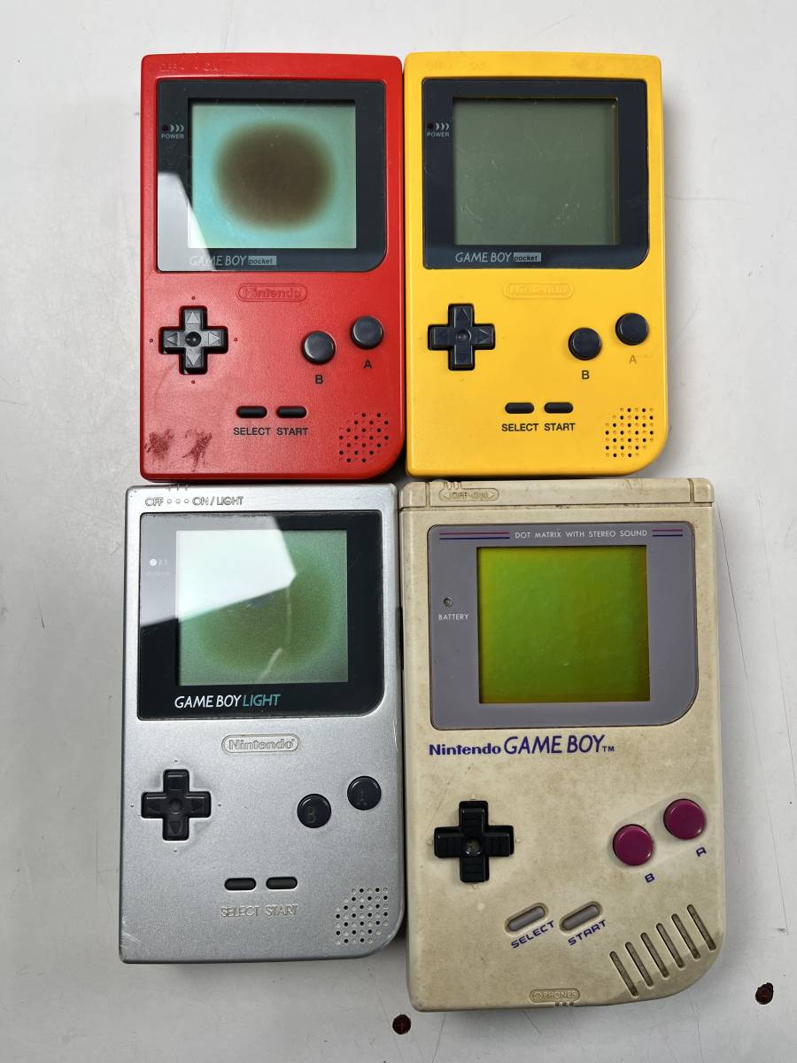 ♪【中古】Nintendo GAME BOY Pocket COLOR ADVANCE 本体 まとめ 6台 