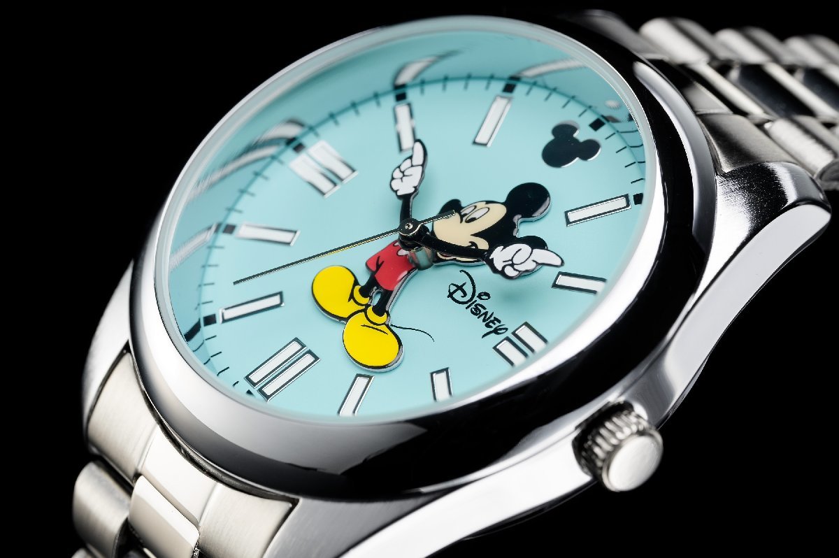 Disney MICKEY ミッキーマウス コラボ 腕時計/GMT 電池式 Disney 