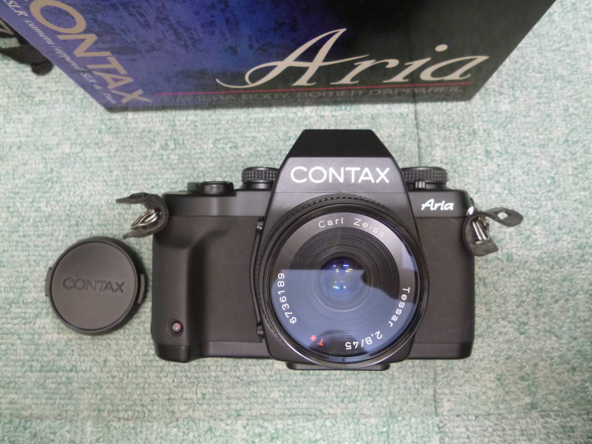CONTAX Aria レンズ付き 一眼レフカメラ aria 公式通販 zeiss ARIA