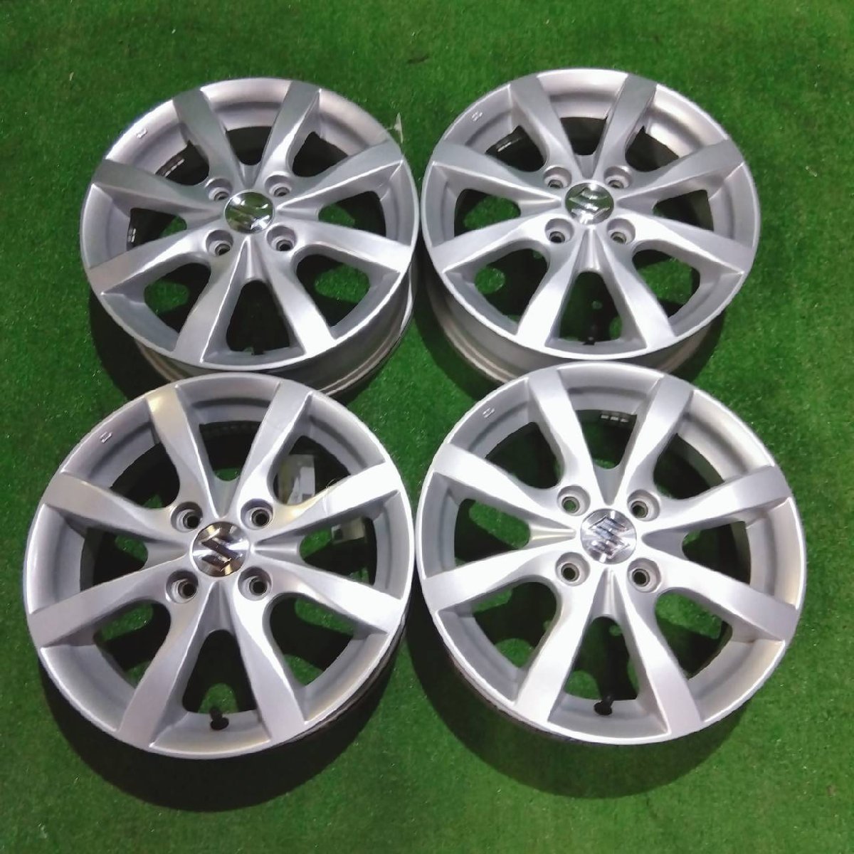 ●【良品！】スズキ純正 14×4.5J+45 4H/100 ワゴンR・アルトなどに！(°з°) 札幌豊平区発【店頭引取OK】●