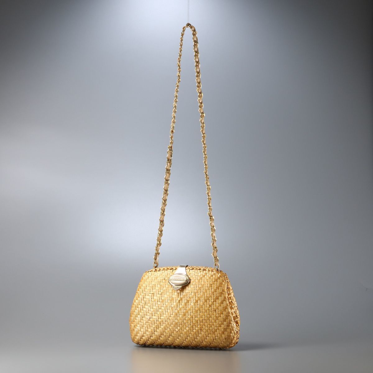 LANCEL ランセル ヴィンテージ クラッチバッグ レザー 正規品 くり抜く