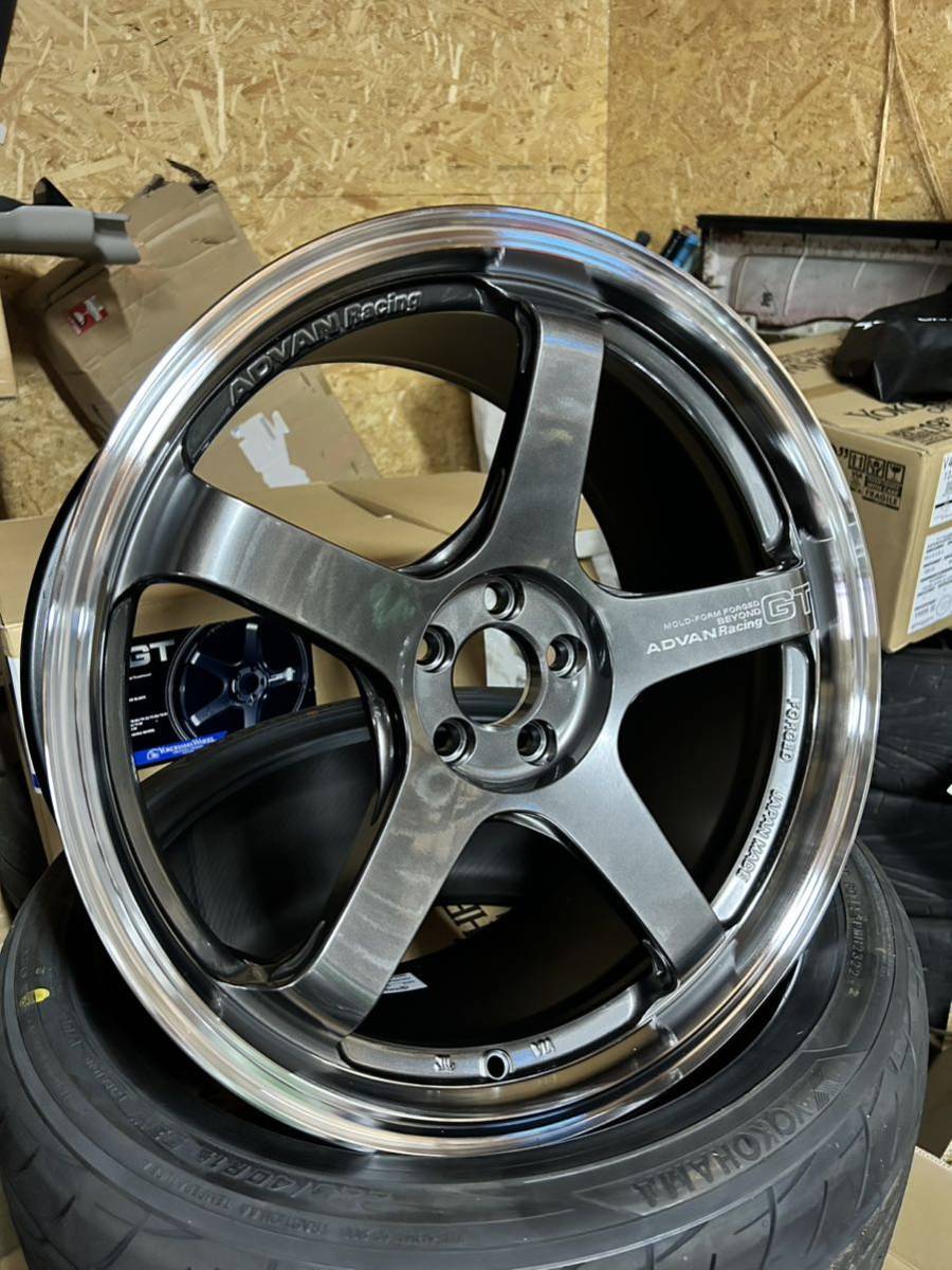 アドバンレーシング GT ビヨンド 9.5j 44 PCD100 5穴 レイズ BBS 
