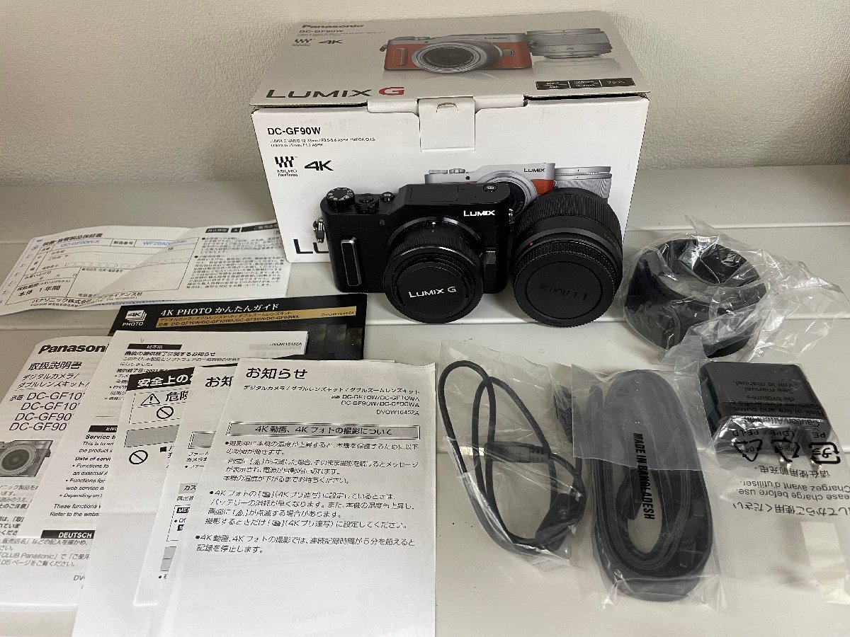 ☆1円スタート☆中古☆Panasonic パナソニック DC-GF90W デジタル一眼