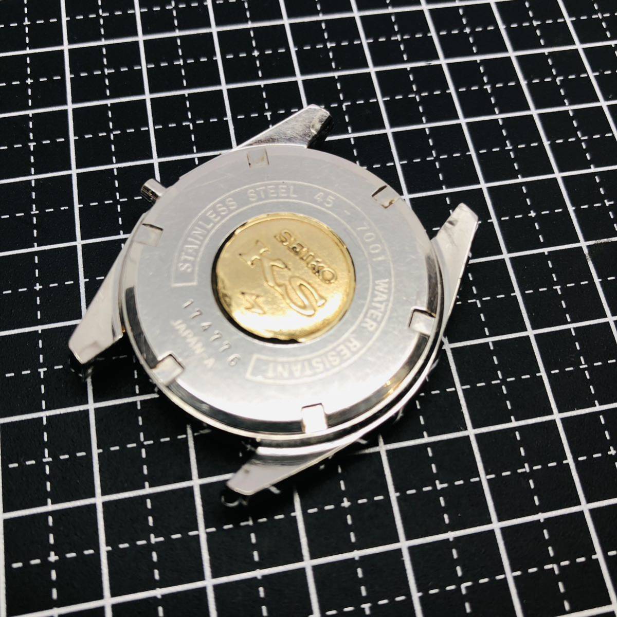キングセイコー KS 45-7001 ケース 裏蓋 のみ 時計パーツ 部品 当時物 