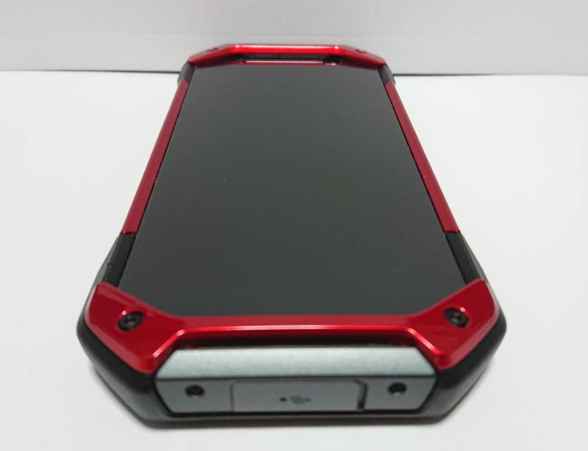 2025，限定SALE】 美品 TORQUE 5G KYG01 レッド 白ロム 本体 SIMロック