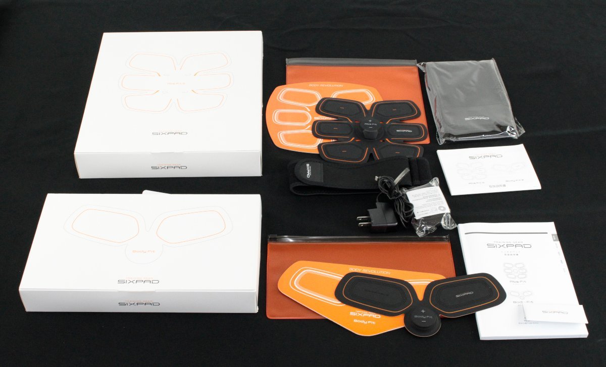 ○【中古品】MTG SIXPAD シックスパッド Abs Fit2 BodyFit セット 