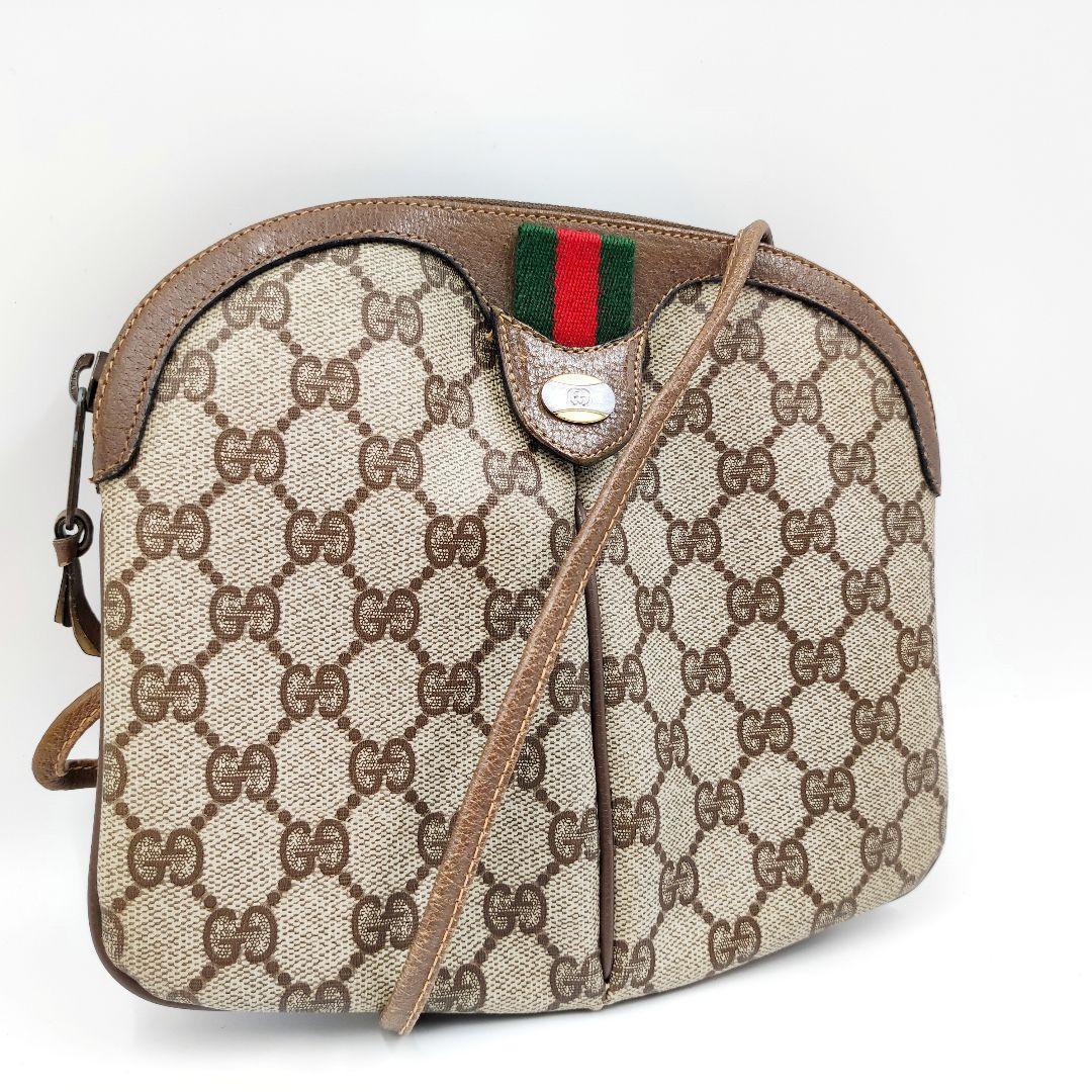 グッチ 1011 GUCCI オールドグッチ ショルダーバッグ ポシェット 斜 