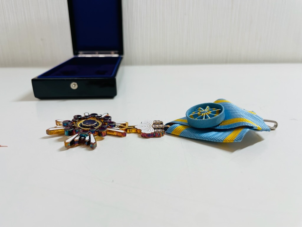 C-61251M 瑞寶小綬章 略綬 箱付き 勲章 アンティーク ずいほうしょう