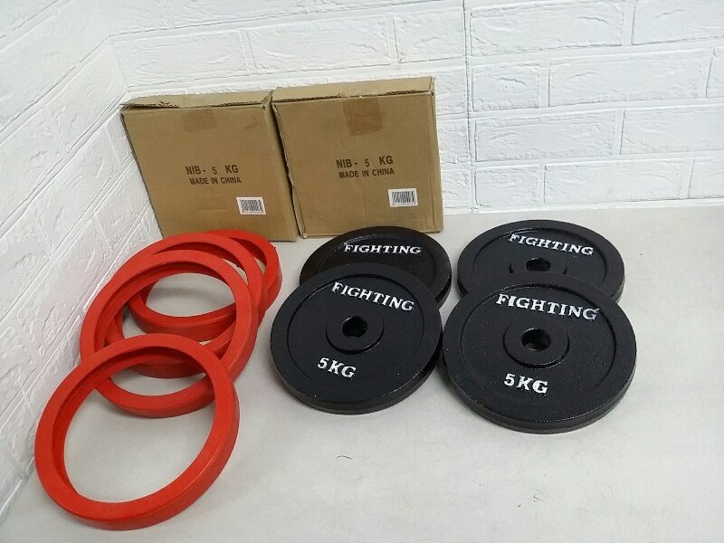 FIGHTING ROAD ファイティングロード ダンベル 20㎏ プレート 5Kg ×4枚