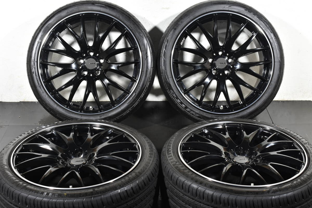 ☆RAYS HOMURA ホムラ 2×9 20インチ☆PCD114.3 8.5J +38☆NITTO/RADAR 