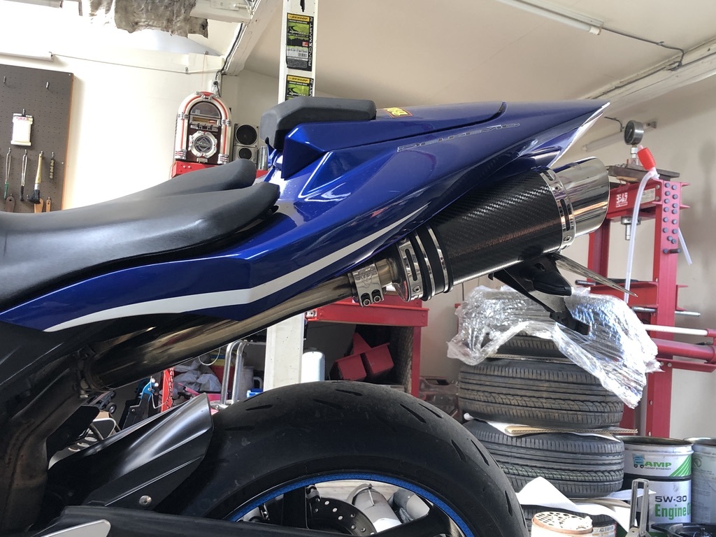 ☆在庫放出☆ ヤマハ YZF-R1 DELKEVIC デルケビック カーボン マフラー 