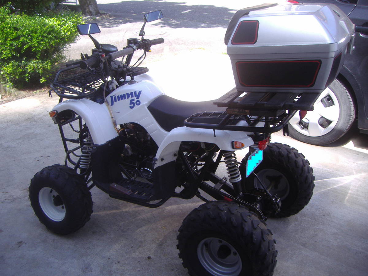 栃木発 中華製ATV四輪バギー 新車とまでは行かないがキレイ程度良し 