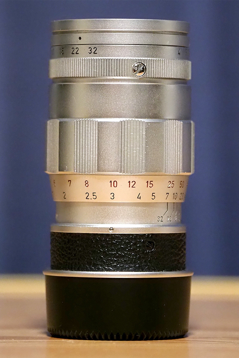 希少 Leica Elmar 90mm f4 Triplet Elmar トリプレットエルマー(L) L39 