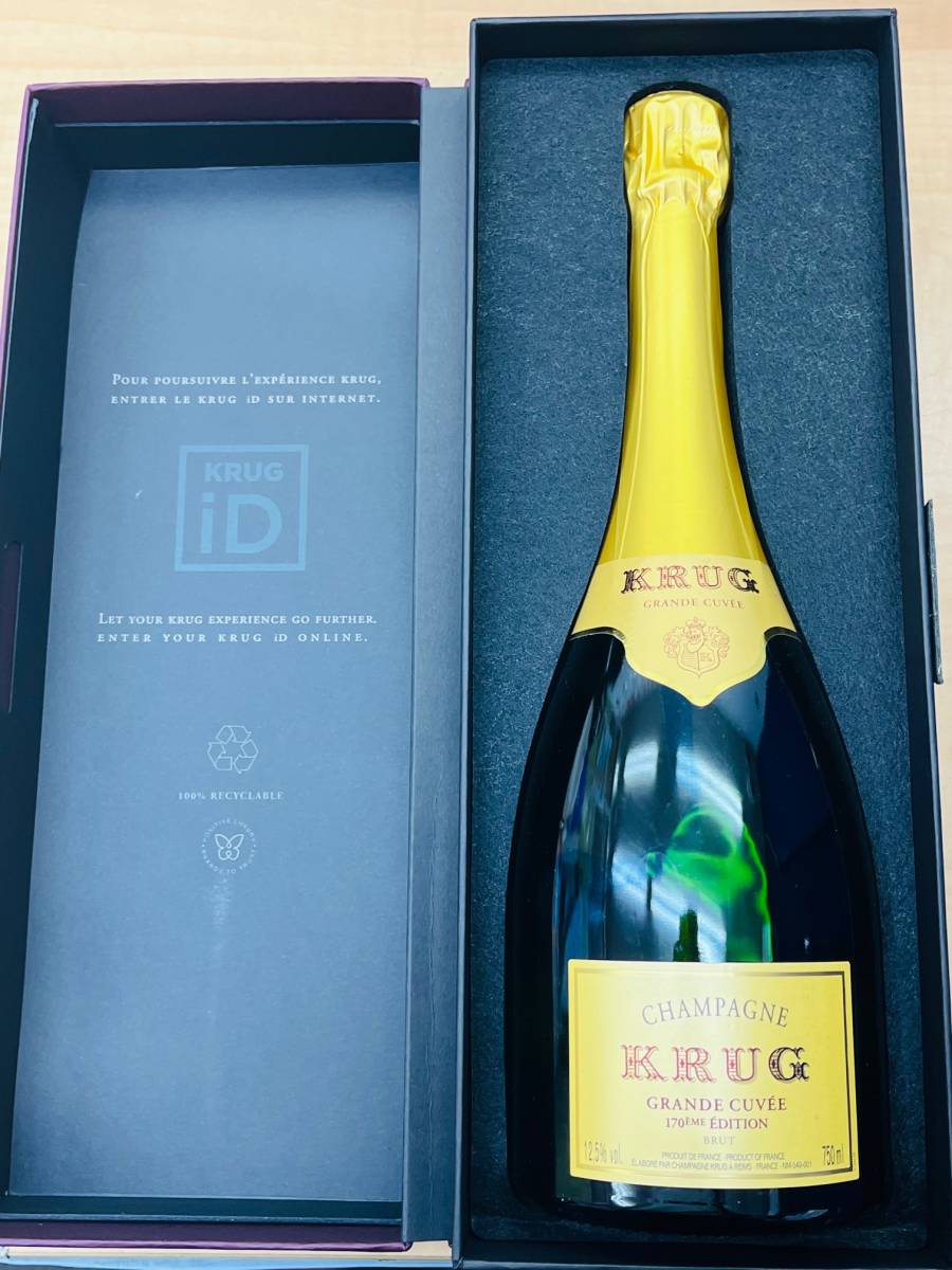 クリュッグ GRANDE CUVEE 旧ラベル シャンパーニュ 750ml Z-15119Y