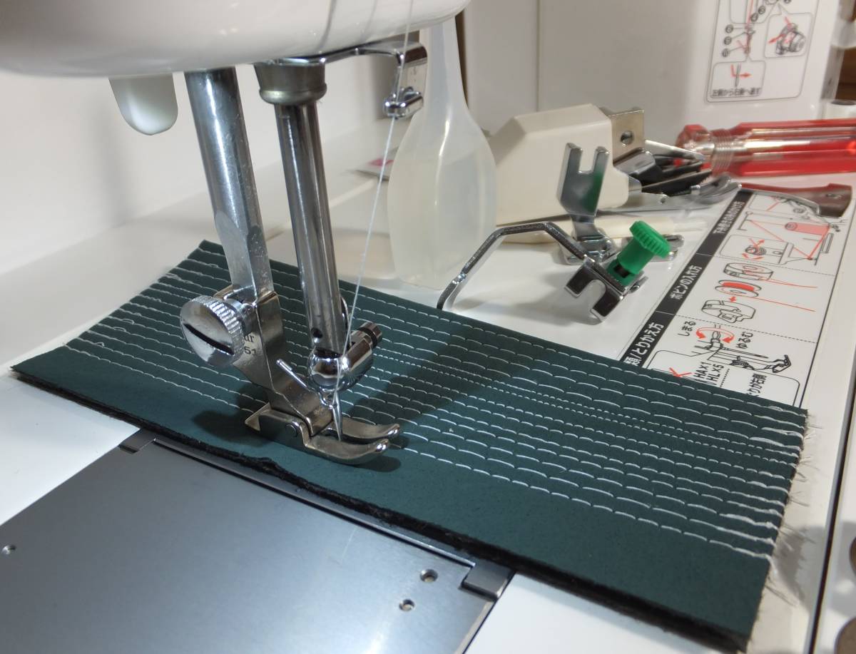 JUKI職業用本縫いミシン 人気機種 SL-300EX 後期製造・実動少ない完動 