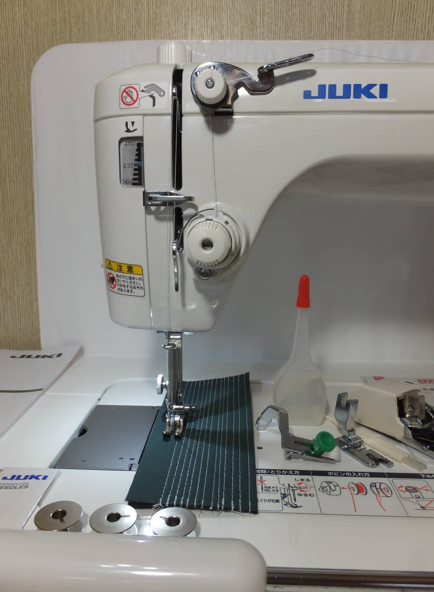 JUKI職業用本縫いミシン 人気機種 SL-300EX 後期製造・実動少ない完動 