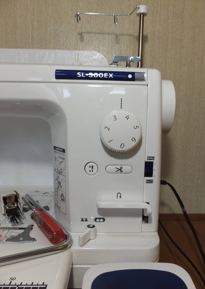 JUKI 職業用ミシン SL-300EX 案じる 中古 