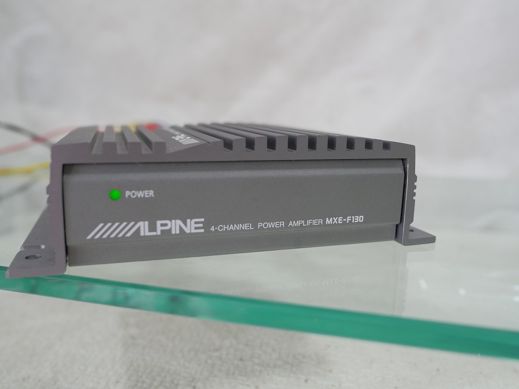 Alpine MXE-F130 コンパクト4chパワーアンプ 30w×4ch ALPINE MXE-F130
