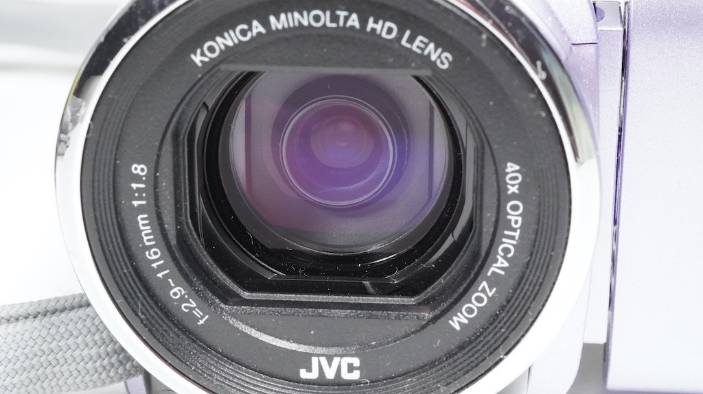 JVC Victor Everio GZ-HM33-V バイオレット元箱 1週間保証/9203