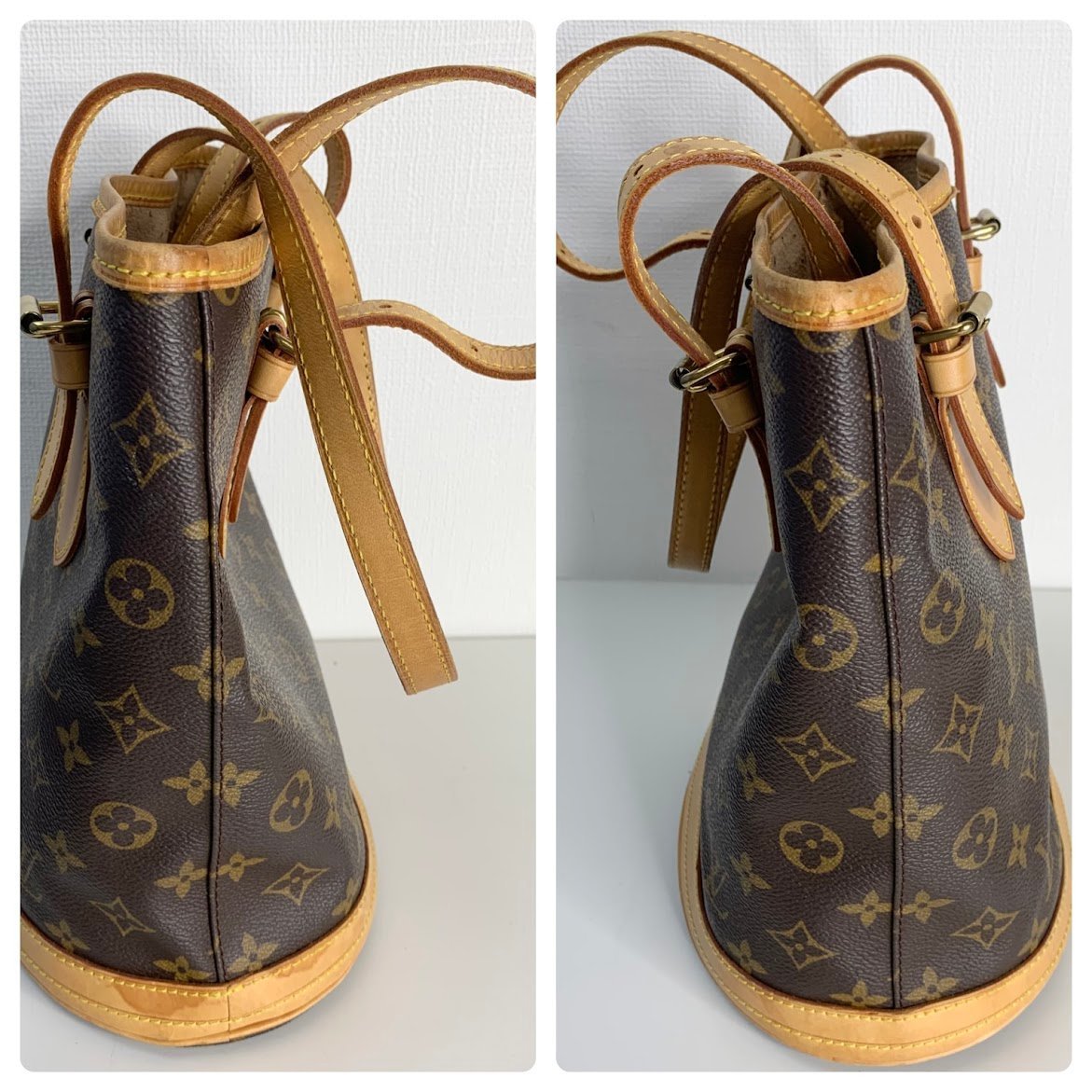 □LOUIS VUITTON ルイ・ヴィトン モノグラム プチ・バケット M42238