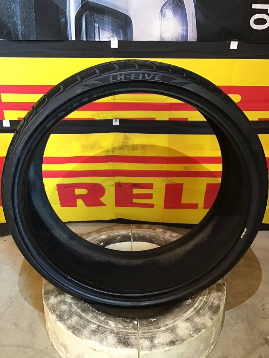 LION HART LH-FIVE ライオンハート 255/30ZR24 97W 使用感少　バリ山中古品1本