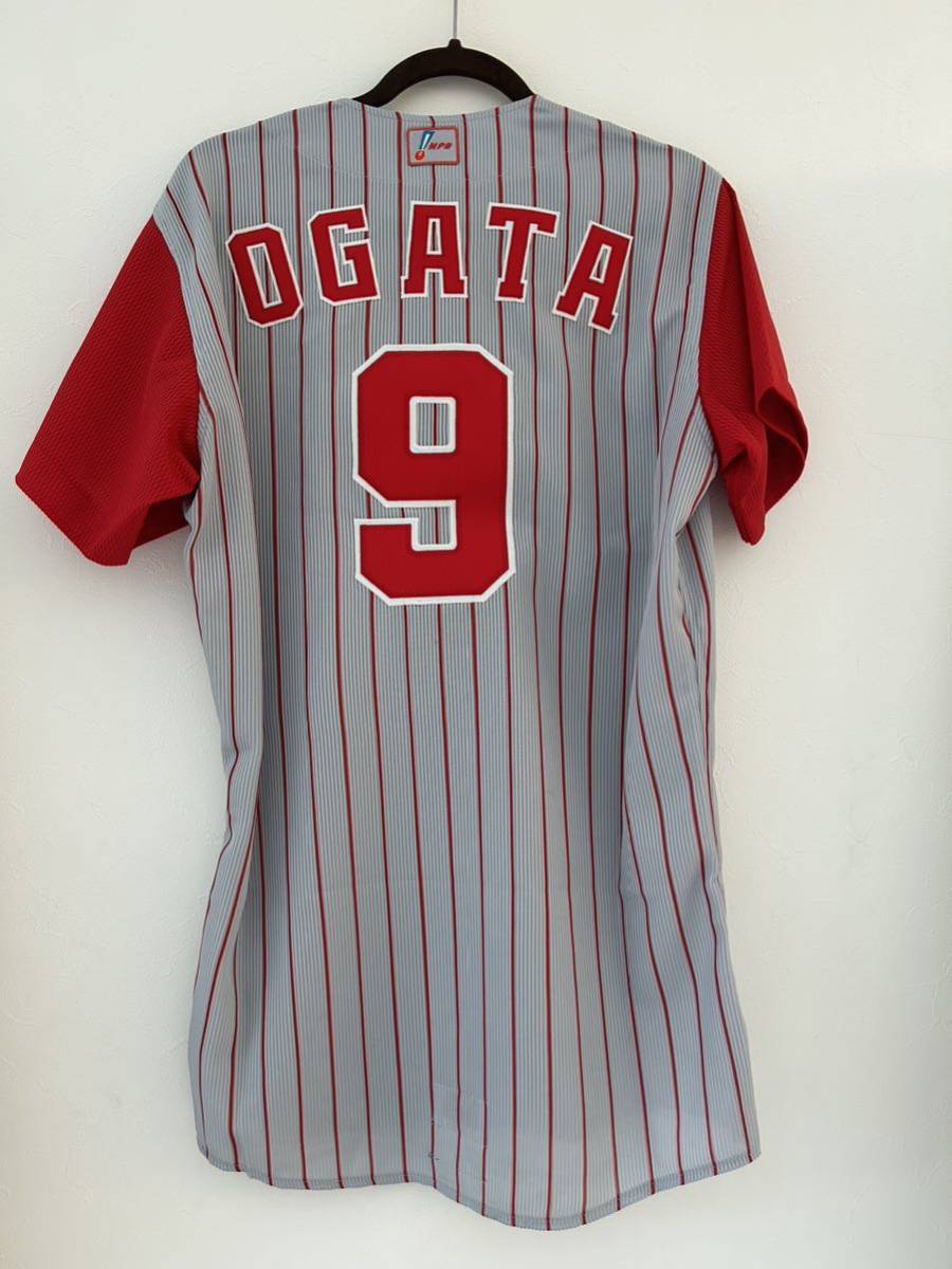 広島東洋カープ プロモデル ユニフォーム ビジター 背番号9 緒方孝市 