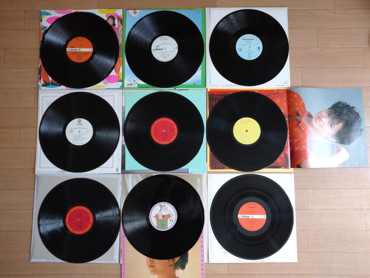 シティポップ 昭和アイドル LPレコード 18枚セット 帯付き含む 小泉  