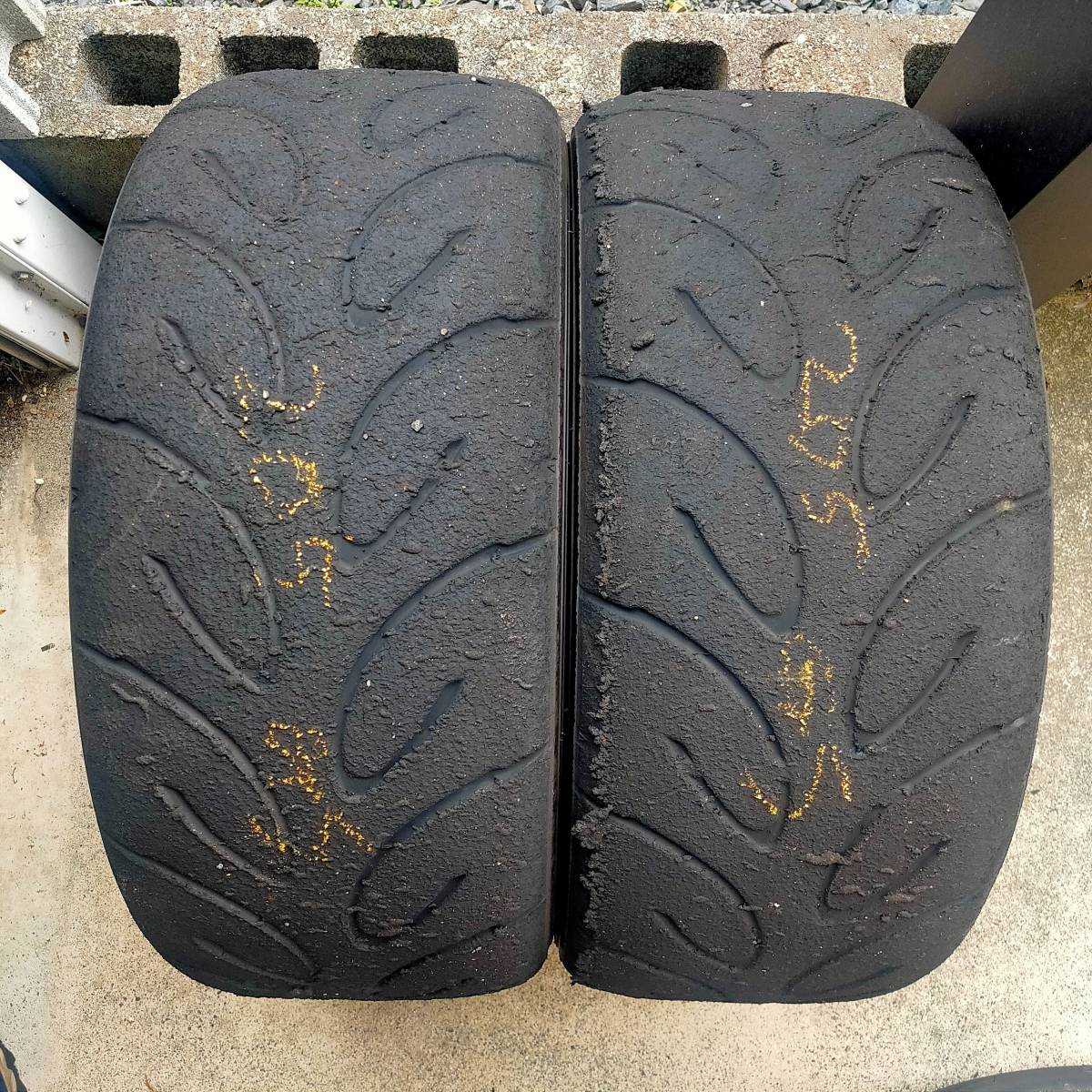 ADVAN A050　205/50R15 86V　G/S　5部山　2本セット